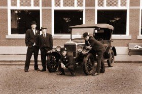 Fort Edmonton Park presents unique photography opportunities for weddings and portraits