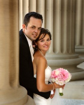 Edmonton wedding photography at Legislature Building