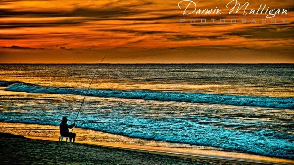 sunrise photograph of fisherman Cabo San Lucas, Mexico