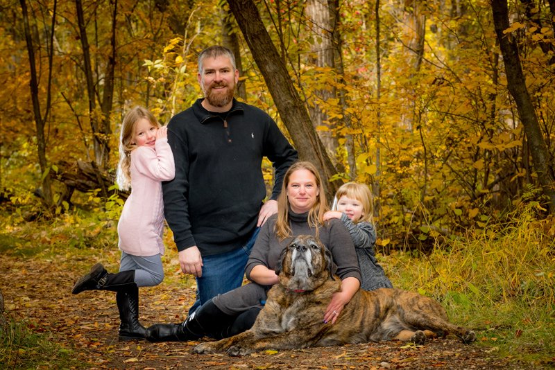 Edmonton family portrait photographer, fall