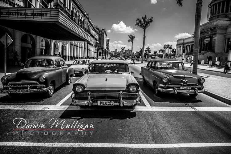 Old-cars-gather-in-old-town-Havana-Cuba