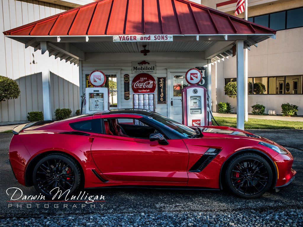 Z06 Corvette at Yager and Sons Garage at Mid America Motorworks Effingham Illinois